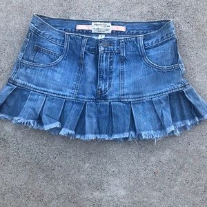 Abercrombie & Fitch Vintage denim skirt